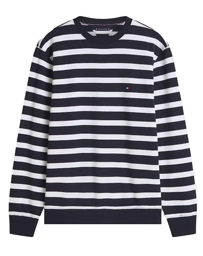 Tommy Hilfiger - Terry Block Sweatshirt - Desert Sky/Ivory
